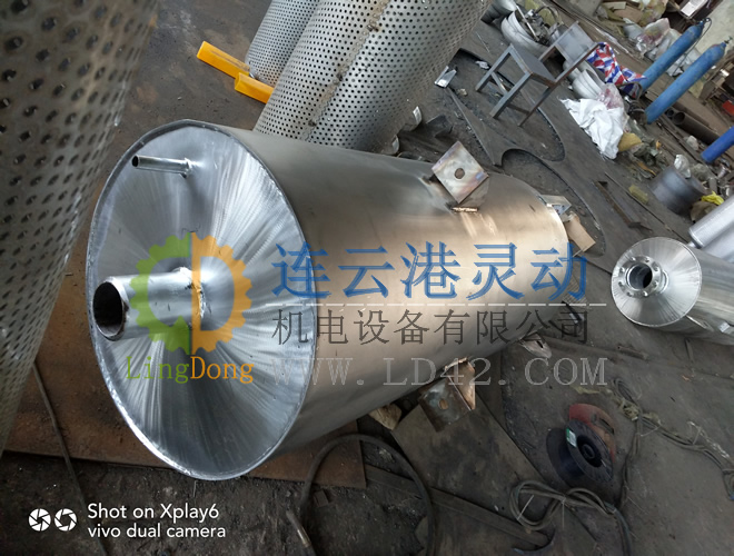 不鏽鋼蒸汽消聲器生產製造廠家圖片-5
